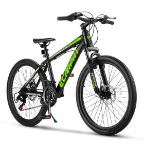 Aluminum-framed Bike (Color: BLACK)