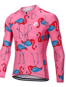 Short Sleeves New Design (Option: L-Flamingo)